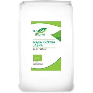 MĄKA RYŻOWA JASNA BIO 1 kg - BIO PLANET