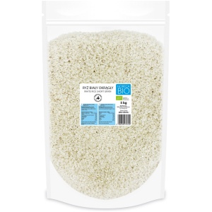 RYŻ BIAŁY OKRĄGŁY BIO 5 kg - HORECA