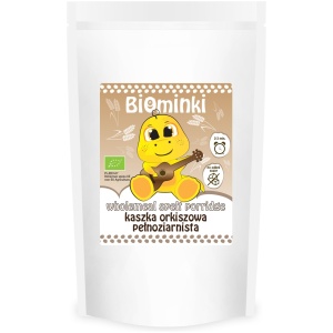 KASZKA MANNA ORKISZOWA PEŁNOZIARNISTA BEZ DODATKU CUKRÓW BIO 200 g - BIOMINKI