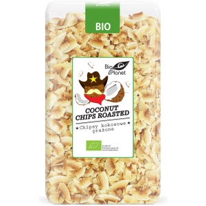 CHIPSY KOKOSOWE PRAŻONE BIO 400 g - BIO PLANET