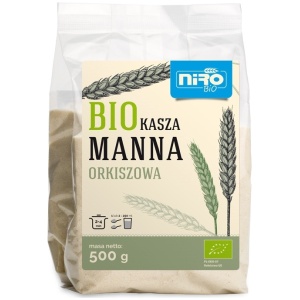 KASZA MANNA ORKISZOWA BIO 500 g - NIRO