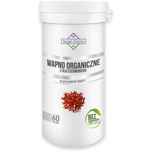 WAPNO ORGANICZNE (800 mg) 60 KAPSUŁEK - SOUL FARM