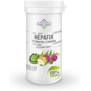 HEPAFIX SYLIMARYNA + CYNARYNA 120 KAPSUŁEK - SOUL FARM