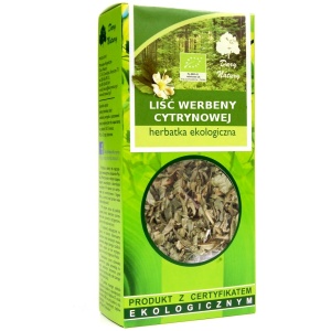 HERBATKA LIŚĆ WERBENY CYTRYNOWEJ BIO 25 g - DARY NATURY