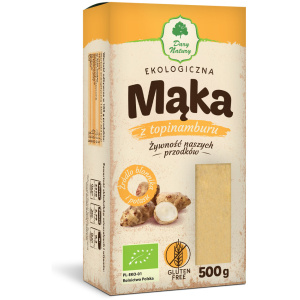 MĄKA Z TOPINAMBURU BEZGLUTENOWA BIO 500 g - DARY NATURY