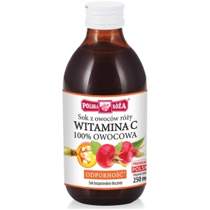 SOK Z RÓŻY NFC NA ODPORNOŚĆ 250 ml - POLSKA RÓŻA