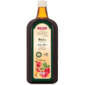 SOK Z RÓŻY NFC 500 ml - POLSKA RÓŻA