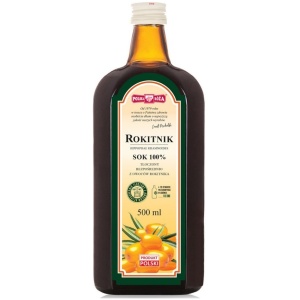 SOK Z ROKITNIKA NFC 500 ml - POLSKA RÓŻA