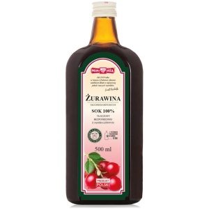 SOK Z ŻURAWINY NFC 500 ml - POLSKA RÓŻA