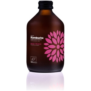 KOMBUCHA Z MANGO I MARAKUJĄ BEZGLUTENOWA BIO 330 ml - VIGO