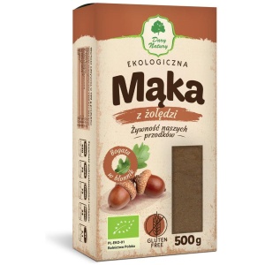 MĄKA Z ŻOŁĘDZI BEZGLUTENOWA BIO 500 g - DARY NATURY