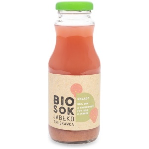 SOK JABŁKOWO - TRUSKAWKOWY NFC BIO 250 ml - OWOCOWE SMAKI