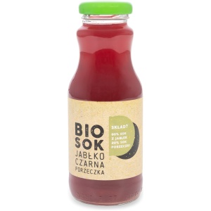 SOK JABŁKOWO - PORZECZKOWY NFC BIO 250 ml - OWOCOWE SMAKI
