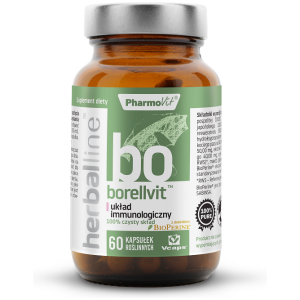 KAPSUŁKI NA UKŁAD IMMUNOLOGICZNY (BORELLVIT) BEZGLUTENOWE 60 szt. - PHARMOVIT (HERBALLINE)