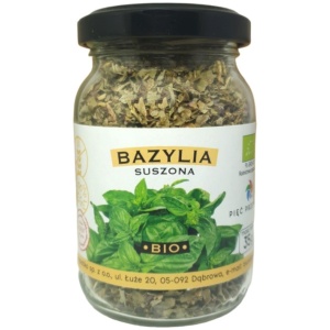 BAZYLIA BEZGLUTENOWA BIO 35 g - PIĘĆ PRZEMIAN