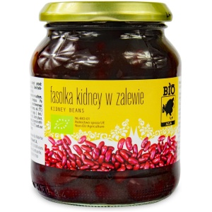 FASOLKA KIDNEY W ZALEWIE BIO 360 g (240 g) (SŁOIK) - BIO PLANET