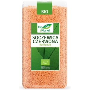 SOCZEWICA CZERWONA BIO 500 g - BIO PLANET