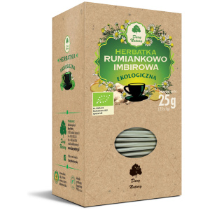HERBATKA RUMIANKOWO - IMBIROWA BIO (25 x 1 g) 25 g - DARY NATURY