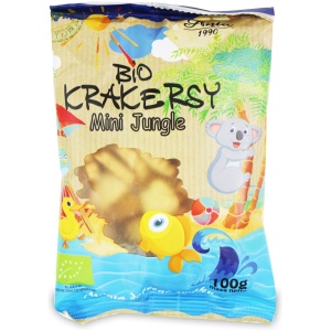 KRAKERSY MINI JUNGLE BIO 100 g - BIO ANIA