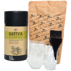 HENNA CZARNA ECO 150 g - SATTVA (AYURVEDA)