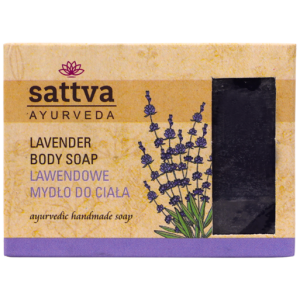 MYDŁO W KOSTCE DO CIAŁA LAWENDA 125 g - SATTVA (AYURVEDA)