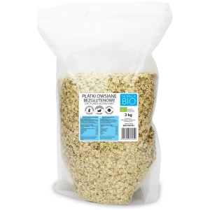 PŁATKI OWSIANE BEZGLUTENOWE BIO 3 kg - HORECA