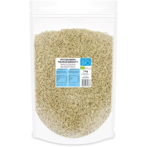 RYŻ BASMATI PEŁNOZIARNISTY BIO 5 kg - HORECA