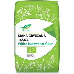 MĄKA GRYCZANA JASNA BIO 500 g - BIO PLANET