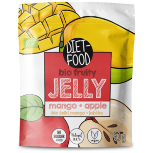 ŻELKI OWOCOWE MANGO - JABŁKO BIO 50 g - DIET-FOOD
