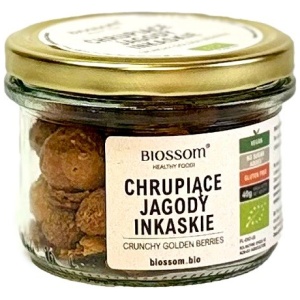JAGODY INKASKIE LIOFILIZOWANE CHRUPIĄCE  BEZGLUTENOWE BIO 40 g - BIOSSOM
