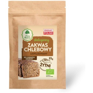 ZAKWAS CHLEBOWY ŻYTNI LIOFILIZOWANY BIO 35 g - DARY NATURY