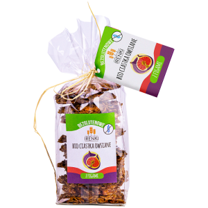 CIASTKA OWSIANE Z FIGAMI BEZGLUTENOWE BIO 150 g - IRENKI
