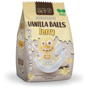 KULKI KUKURYDZIANE O SMAKU WANILIOWYM BEZGLUTENOWE 375 g - JERRY GLUTEN OUT