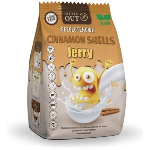 MUSZELKI ZBOŻOWE CYNAMONOWE BEZGLUTENOWE 375 g - JERRY GLUTEN OUT