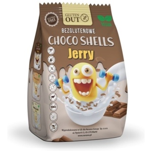 MUSZELKI ZBOŻOWE KAKAOWE BEZGLUTENOWE 375 g - JERRY GLUTEN OUT