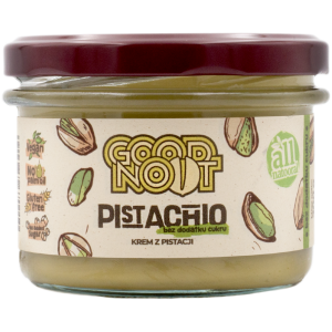 KREM PISTACJOWY BEZ DODATKU CUKRU 200 g - GOOD NOOT