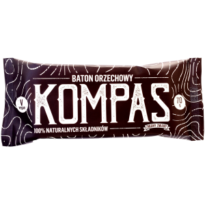 BATON ORZECHOWY "KOMPAS" BEZGLUTENOWY 70 g - ZMIANY ZMIANY