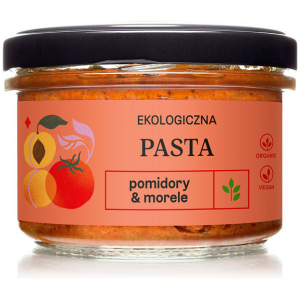 PASTA POMIDOROWA Z MORELAMI BIO 180 g - DELIKATNA (ZAKWASOWNIA)