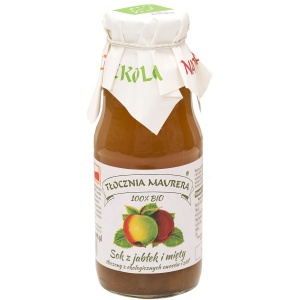 SOK JABŁKOWY Z MIĘTĄ NFC BIO 300 ml - TŁOCZNIA MAURERA