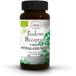 KAPSUŁKI NA WYDALANIE WODY BIO 60 szt. (30,6 g) - MIR-LEK (LUDOWE RECEPTURY)