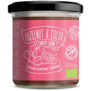 KREM Z PRAŻONYCH ORZECHÓW LASKOWYCH BIO 300 g - DIET-FOOD