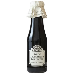 SYROP Z CZARNEJ PORZECZKI BEZGLUTENOWY 355 g (280 ml) - KROKUS
