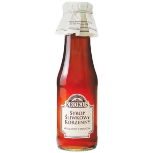 SYROP ŚLIWKOWY KORZENNY 355 g (280 ml) - KROKUS