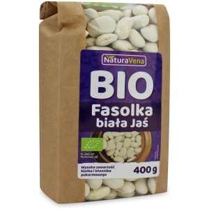 FASOLKA BIAŁA JAŚ BIO 400 g - NATURAVENA