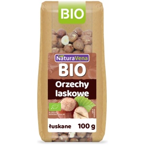 ORZECHY LASKOWE BIO 100 g - NATURAVENA