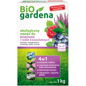 NAWÓZ DO BORÓWEK I ROŚLIN KWASOLUBNYCH ECO 1 kg - BIO GARDENA