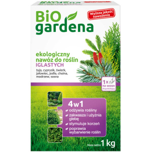 NAWÓZ DO ROŚLIN IGLASTYCH ECO 1 kg - BIO GARDENA