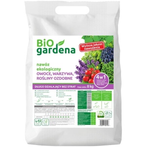NAWÓZ DO OWOCÓW, WARZYW, ROŚLIN OZDOBNYCH ECO 8 kg - BIO GARDENA