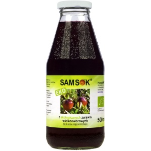SOK Z ŻURAWINY WIELKOOWOCOWEJ NFC BIO 500 ml - VIANDS (SAM SOK)