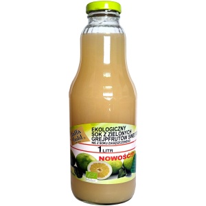 SOK Z ZIELONYCH GREJPFRUTÓW SWEETIE NFC BIO 1 L - JAFFA GOLD